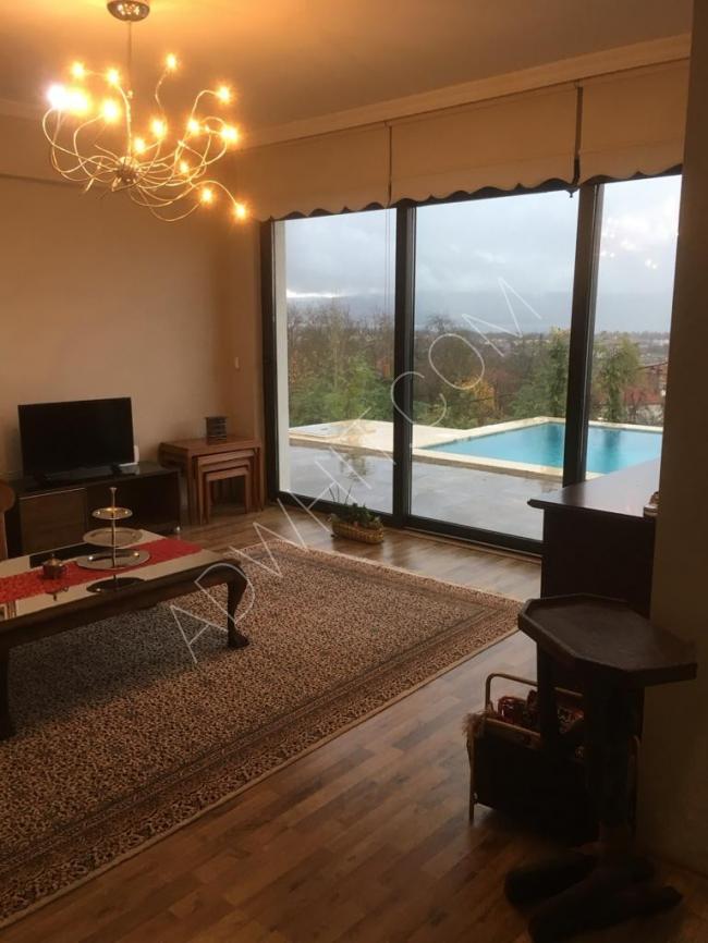 Villa for rent in Sapanca, Turkey, five rooms