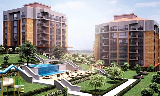 Apartment in a new residential complex in Basaksehir