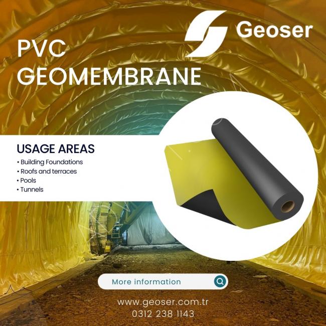 PVC geomembrane insulation