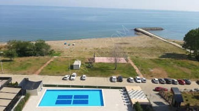 Trabzon'da deniz kenarı günlük kiralık otel konseptinde daire