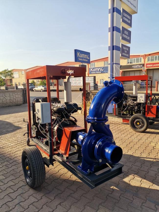 Diesel and electric water pumps