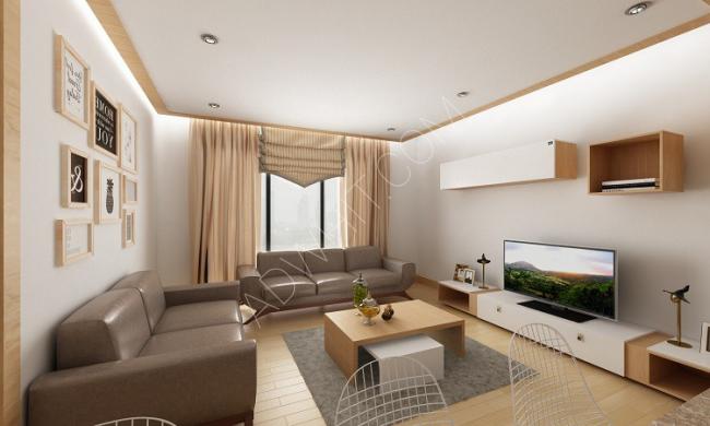 شقة راقية 2+1 ضمن  مشروع konak residence في منطقة كاتهانة ضمن القسم الأوربي من اسطنبول