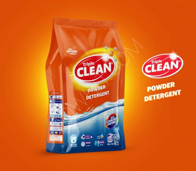 Triple Clean 9 kg Toz Çamaşır Deterjanı
