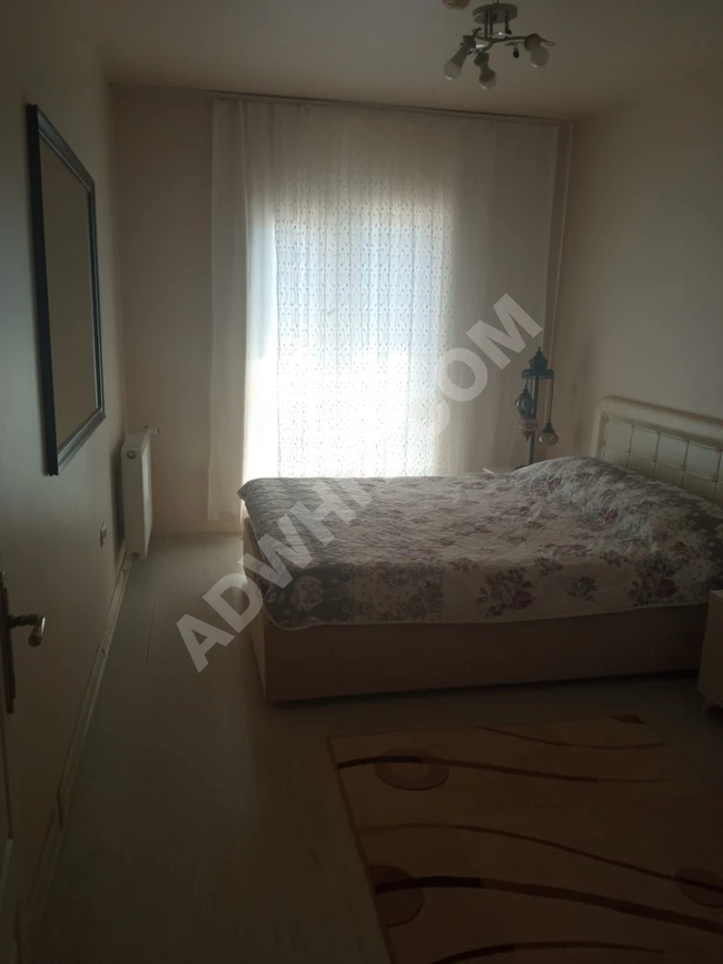 Site içerisinde eşyalı kiralık daire