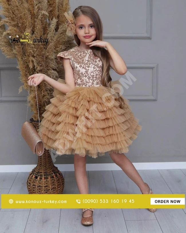 Girls' evening dress