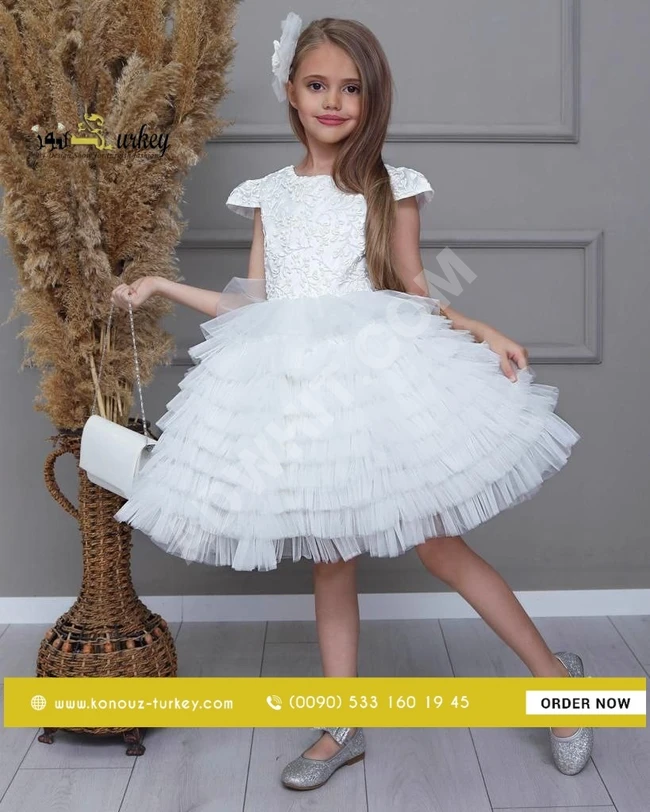 Girls' evening dress