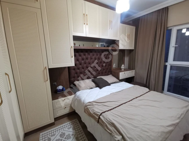 For annual rent, a very luxurious fully furnished 2+1 apartment in (N-Logo Complex)