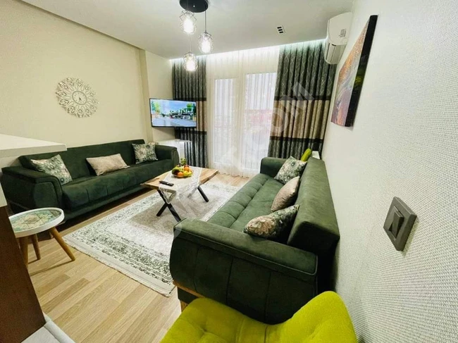 1+1 Furnished VIP apartment for annual rent near the metrobus