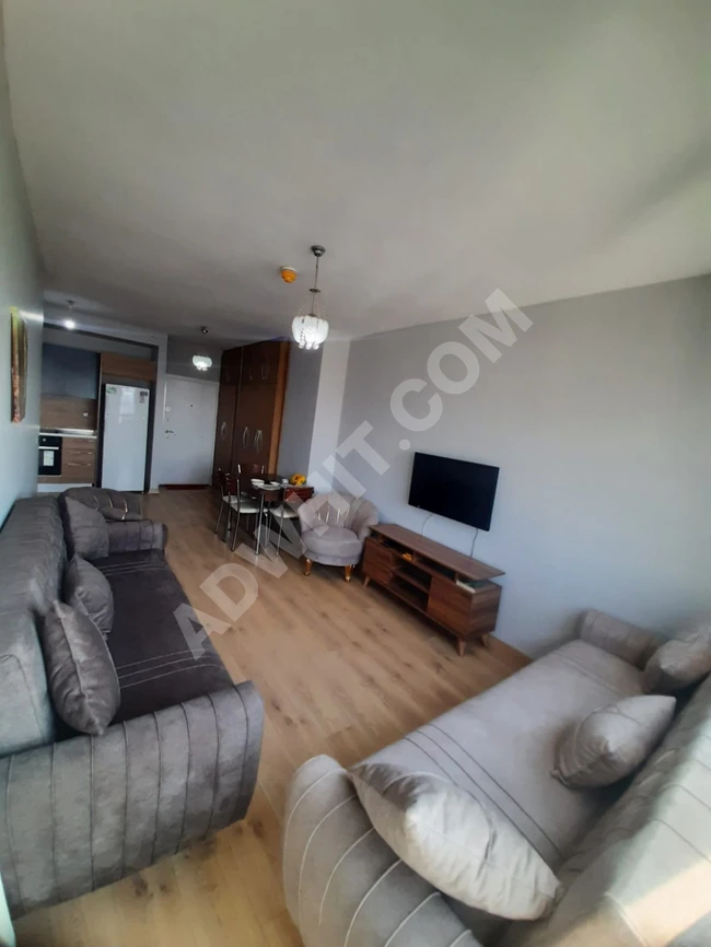 N LOGO Sitesinde 1+1 eşyalı daire