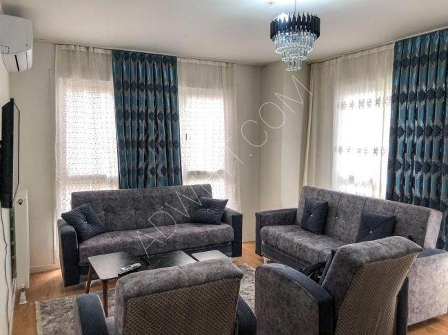 3+1 furnished apartment in Hep Istanbul complex
