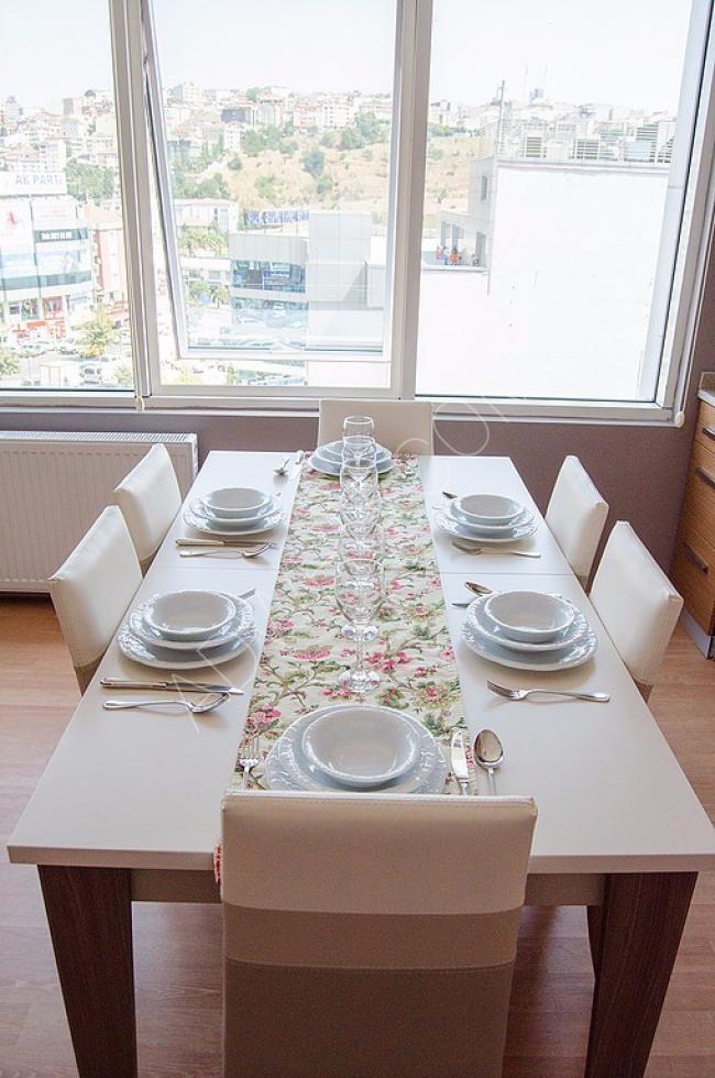 A hotel apartment in Istanbul that accommodates five people at a reasonable price