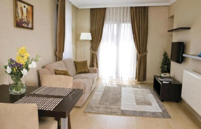 A two-bedroom hotel apartment in Istanbul, Sisli