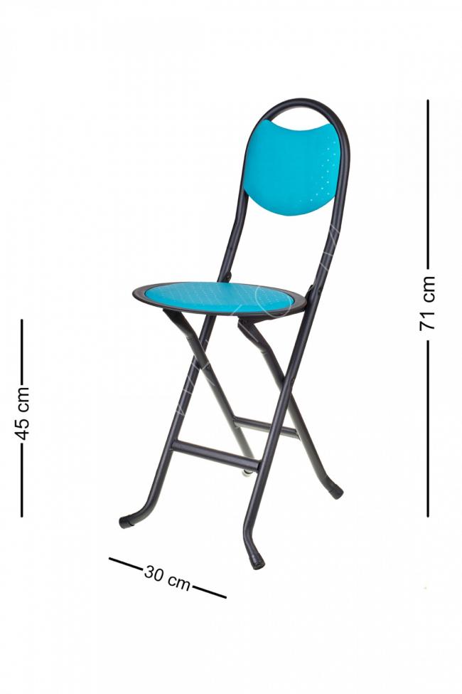 HUNDEMİR - Katlanır/Portatif Bahçe Kamp Çocuk Plaj Camii Mutfak Sandalyesi RENK SEÇENEKLİ