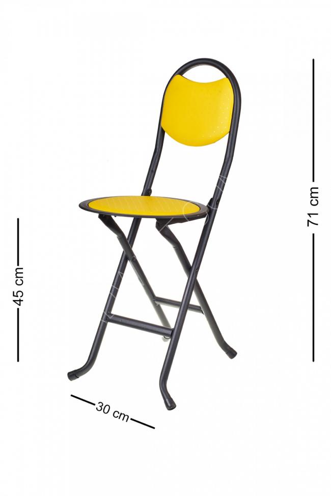 Hondimer - Folding Garden Chair / Portable for Camping, Garden, Children, Beach, Mosque, and Kitchen. Available in all colors