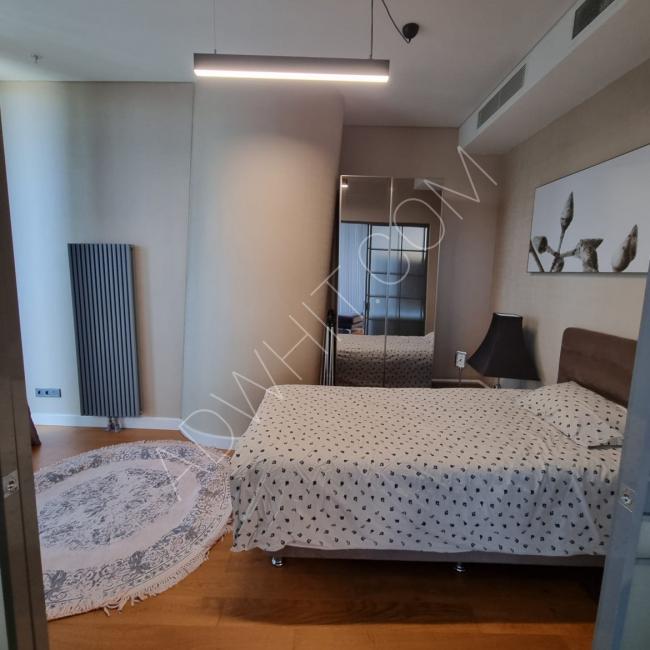 Vadi Istanbul furnished apartment for tourist rent 3 rooms, hall, kitchen and two bathrooms