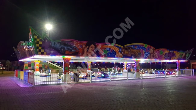 Lunapark çarpışan  arabaları