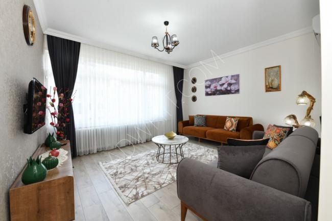 Furnished apartment for rent in Şişli on the main street