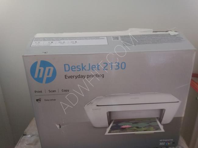 Used HP DeskJet 2130 printer for sale (needs ink cartridges)