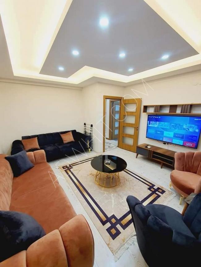 İstanbul Fatih'te kiralık daire, iki oda, bir salon, bir mutfak ve 3 banyo