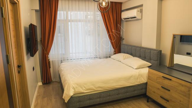 A luxury apartment for tourist rent in the Fatih area, fully air-conditioned