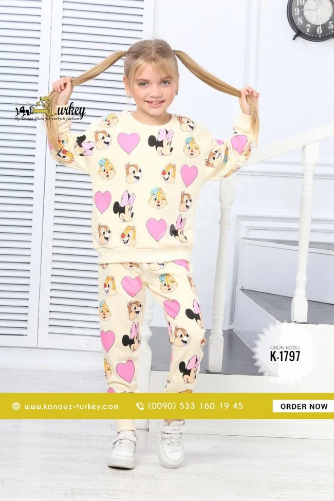 Girls home pajamas