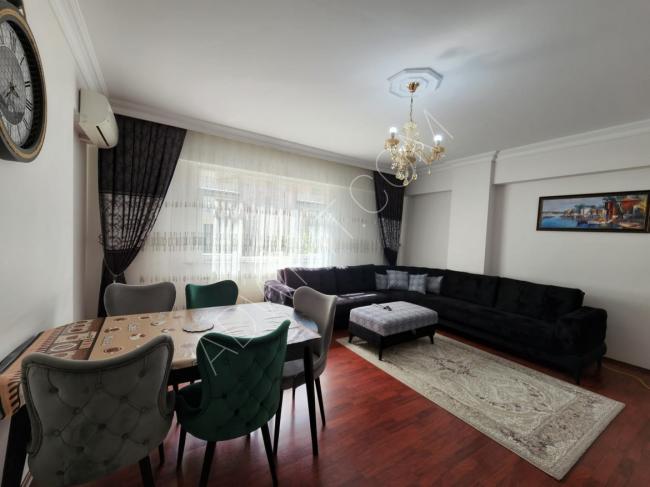 A luxury furnished apartment for tourist rent behind Cevahir Mall, nearby