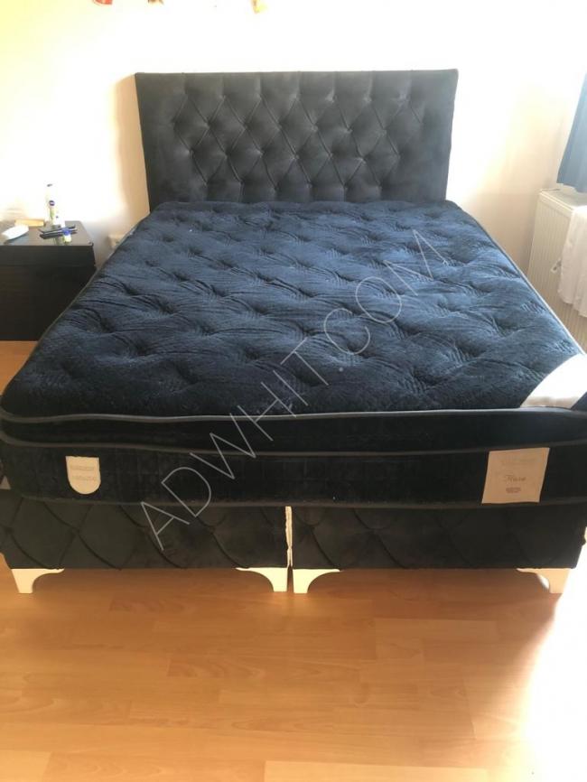 A very clean and almost new bed and mattress for sale 