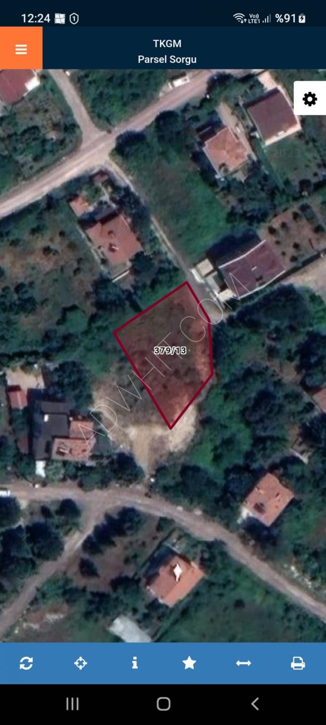 Real estate opportunity, land for sale with sea view at an excellent price