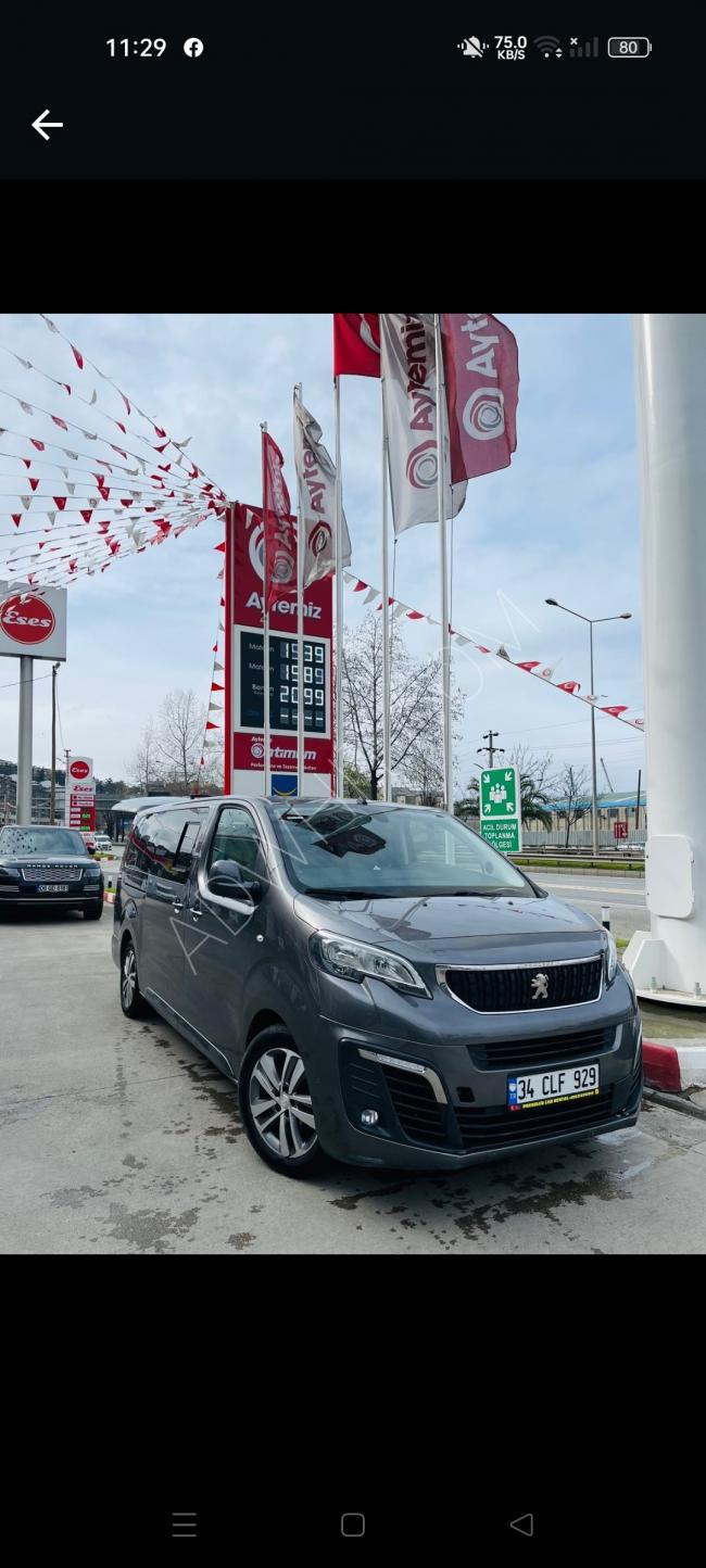 Vito Peugeot VIP car for daily rent in Trabzon