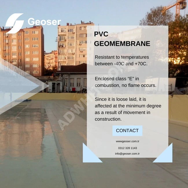 PVC geomembrane