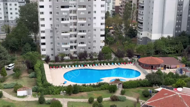 A 2+1 apartment for sale in a luxurious complex in Beylikduzu, Beykent, Adnan Kahveci