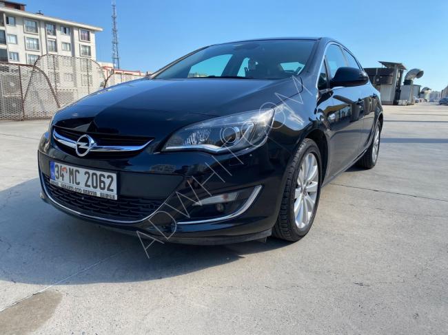 A clean ASTRA 2014 1.4T  with no damage record and a low mileage