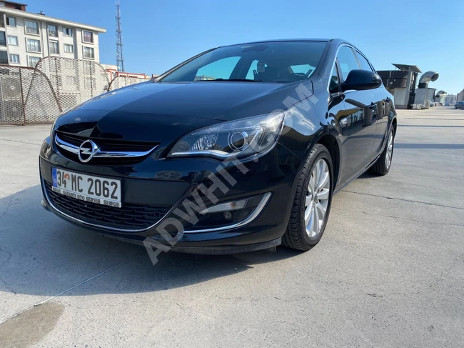 A clean ASTRA 2014 1.4T  with no damage record and a low mileage