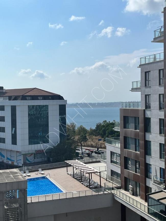 An apartment at an attractive price with a wonderful sea view.. in Beylikduzu