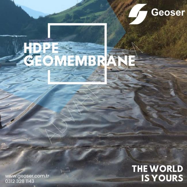 HDPE GEOMEMBRANE waterproofing cover