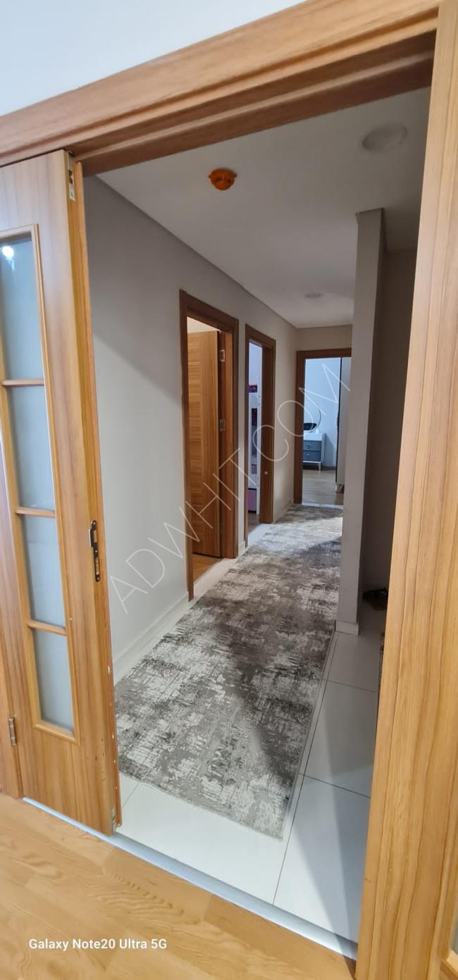 A furnished 3+1 apartment within the Kiptaş complex in Bayrampasa