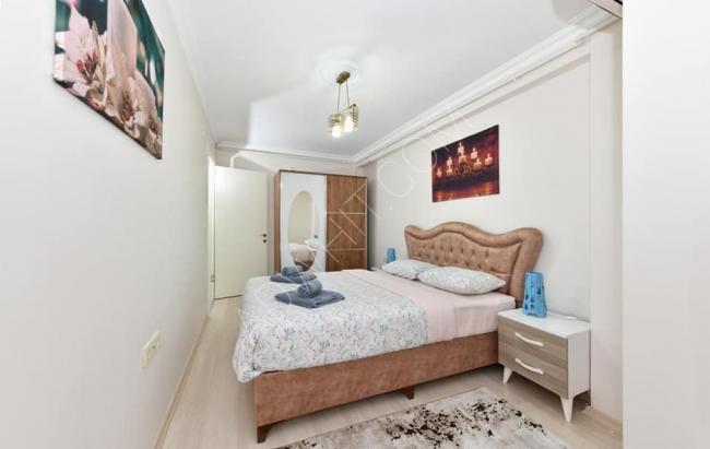 Osmanbey'de kiralık iki yatak odalı daire