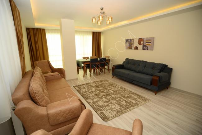 Furnished apartment for rent in Istanbul 3 +1 for daily and monthly rent