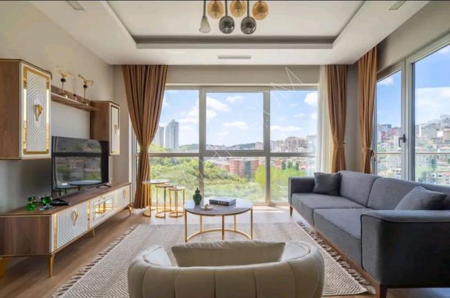 İstanbul , Maslak'taki Vadiİstanbul'da günlük kiralık otel konseptinde dairesi