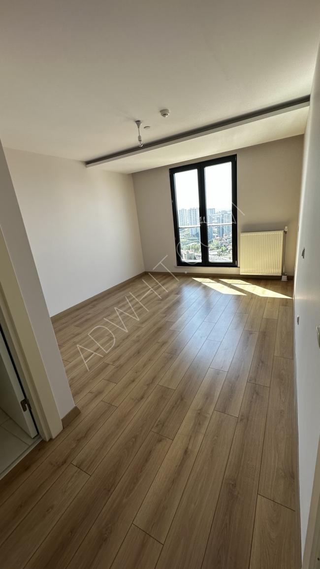 A four-room and a living room (4+1) apartment with three closed bathrooms and two balconies for annual rent