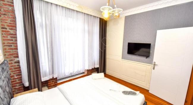 Şişli, Osmanbey'de bir otel konseptinde daire
