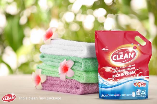 Triple Clean Çamaşır deterjanı ( 2.5 kg )