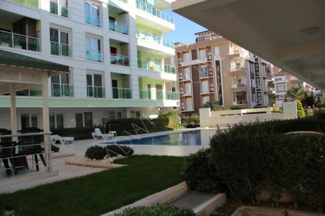 Furnished apartment for sale near the sea beach in Konyalti Liman area