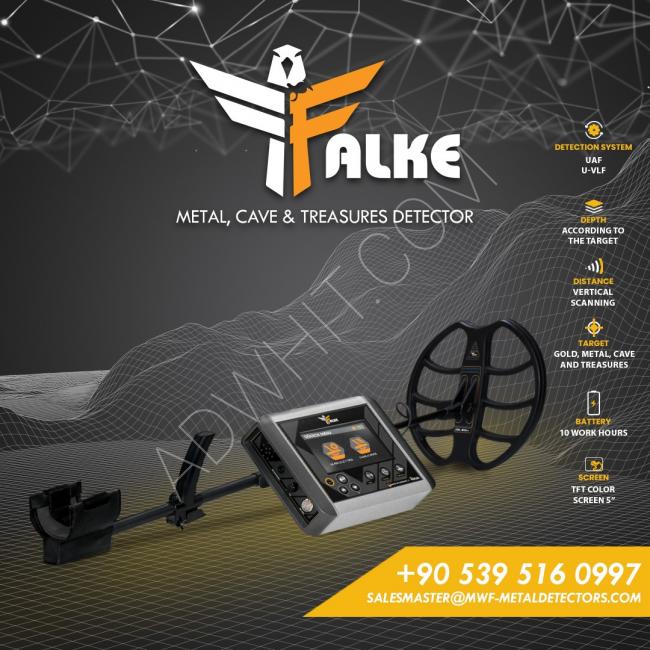 Gold, treasures, and buried items detector, Falke from MWF DETECTORS