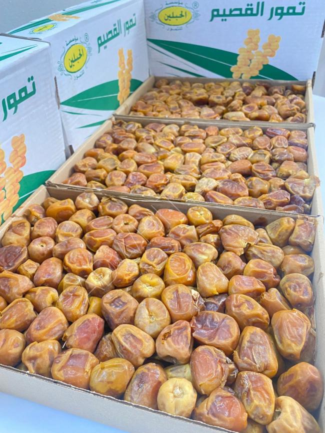 Suudi Arabistan Qassim'in birinci sınıf hurma şekeri