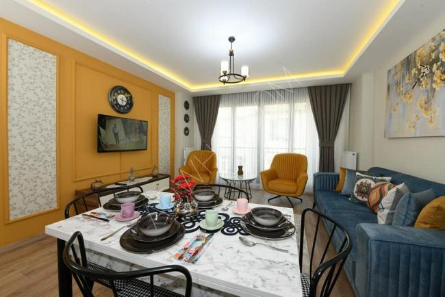 A furnished apartment for daily rent in sisli district
