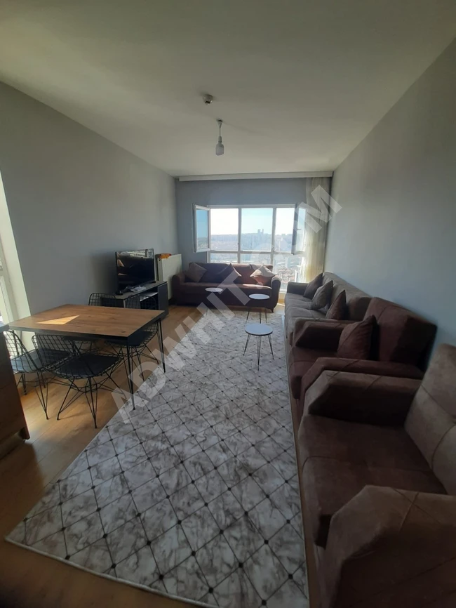 A furnished apartment for annual rent in In Logo complex in Esenyurt