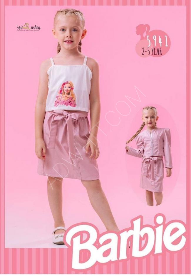 Barbie marka kız çocuk takımı