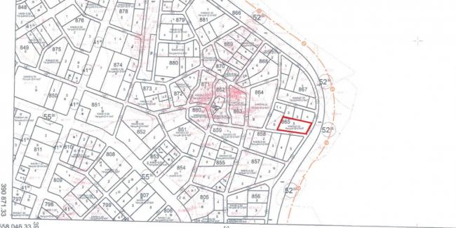 A 1249.63 sqm land for sale near the new Istanbul Canal
