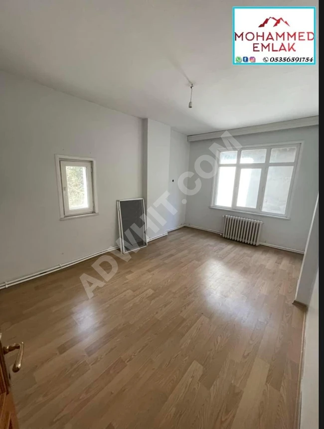 Metro hattı üzerinde kiralık boş 3+1 daire